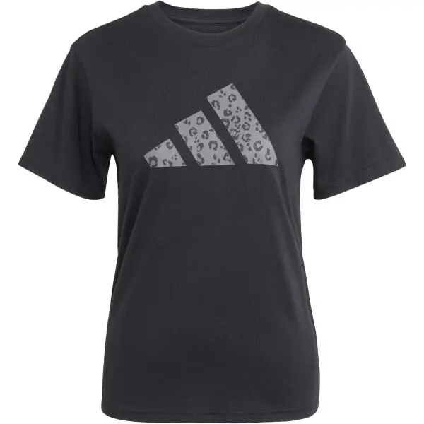 adidas adidas ANIMAL TEE W Дамска тениска, черно, размер