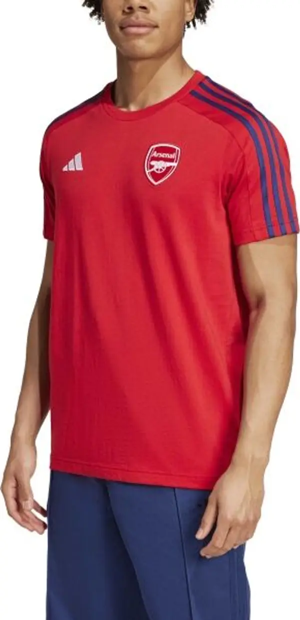adidas adidas ARSENAL DNA T-SHIRT Мъжка  фланелка, червено, размер XXXL