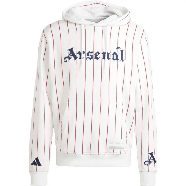 Adidas adidas ARSENAL FC US HD AOP Мъжки суитшърт, бяло, размер