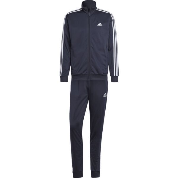 adidas adidas BASIC 3-STRIPES TRICOT Мъжки спортен екип, тъмносин, размер
