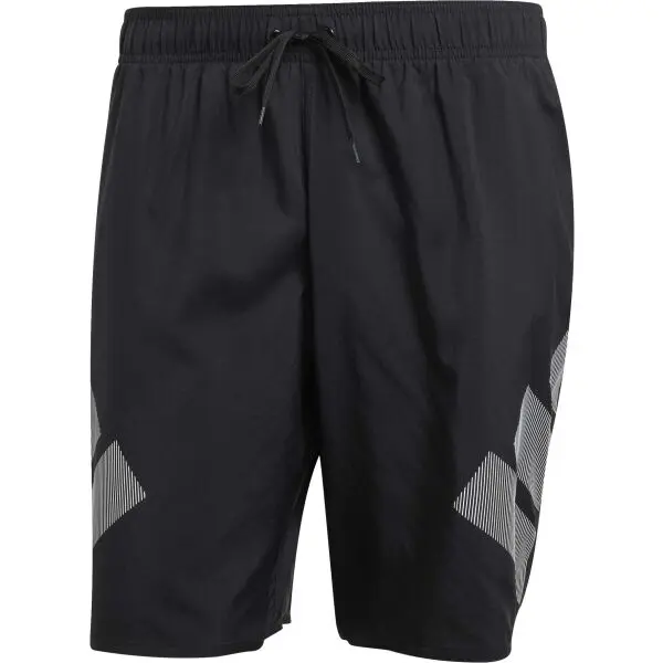 Adidas adidas BIG BARS SH 8IN Мъжки шорти, черно, размер