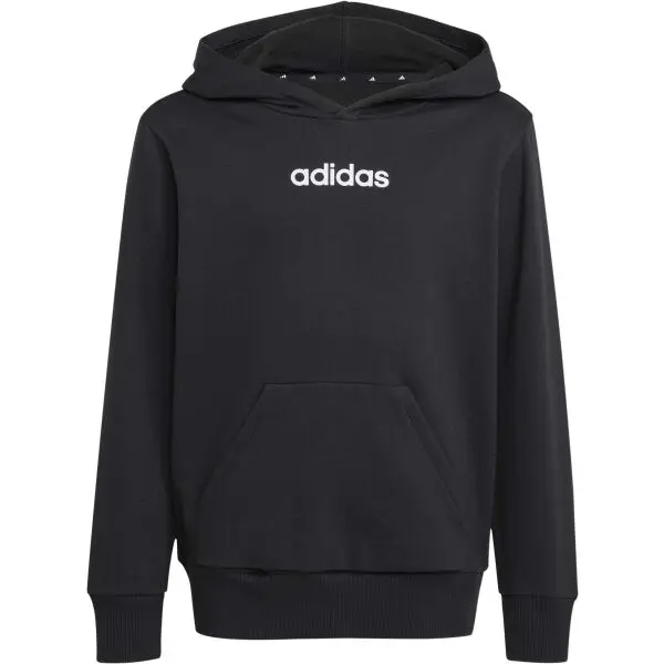 adidas adidas BIG LOGO ESSENTIALS COTTON Детски суитшърт, черно, размер