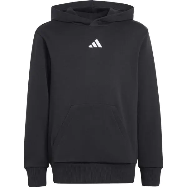Adidas adidas BIG LOGO ESSENTIALS COTTON Детски суитшърт, черно, размер
