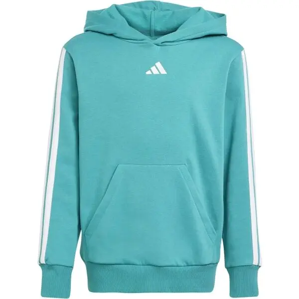 adidas adidas BIG LOGO ESSENTIALS COTTON Детски суитшърт, тюркоазено, размер