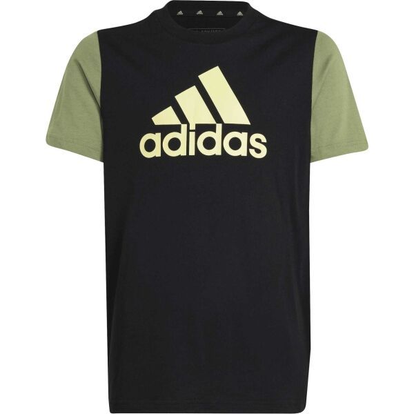 adidas adidas BIG LOGO TEE Момчешка тениска, черно, размер