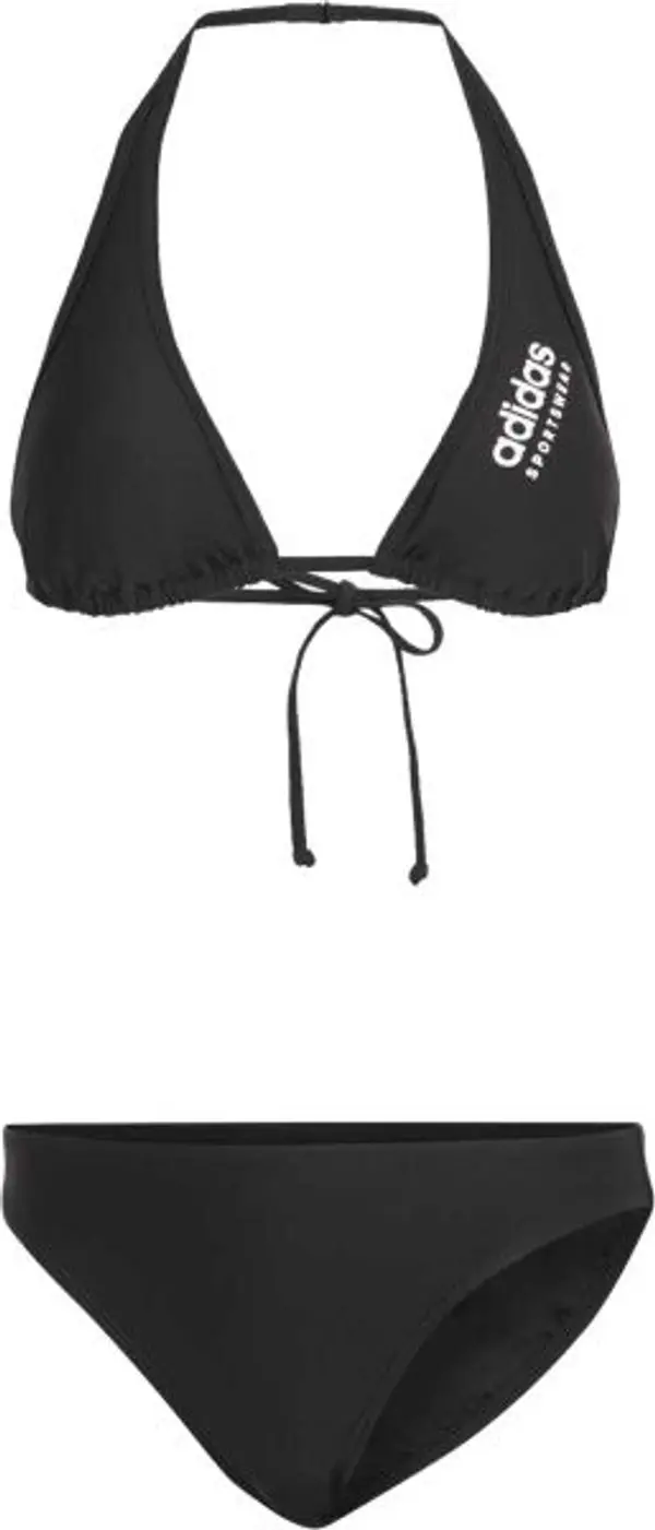 adidas adidas BIKINY NECKHOLDER Дамски бански костюм, черно, размер
