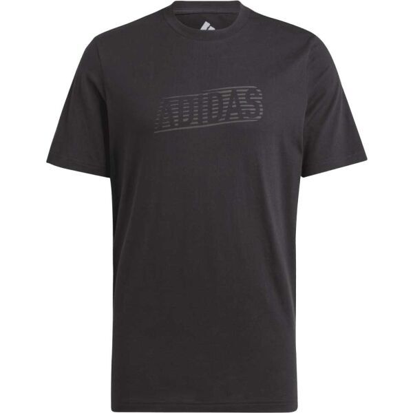 adidas adidas BL PUFF TEE Мъжка тениска, черно, размер