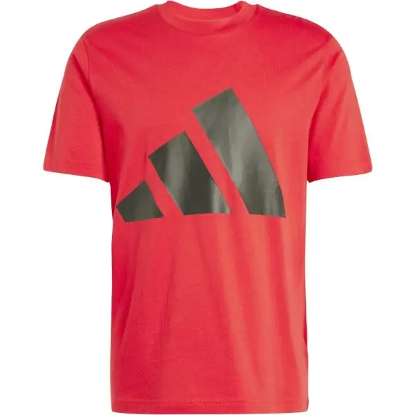Adidas adidas BL SJ T Мъжка тениска, червено, размер