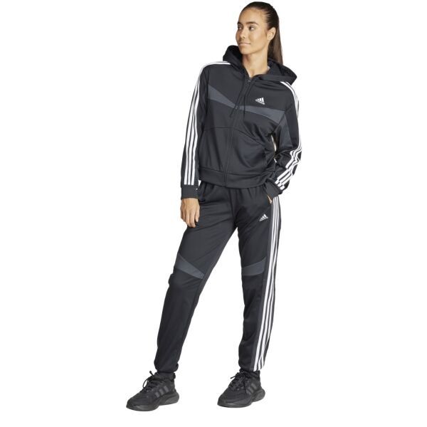 adidas adidas BOLDBLOCK TRACKSUIT Дамски спортен екип, черно, размер