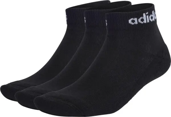 Adidas adidas C LIN ANKLE 3P Къси чорапи, черно, размер