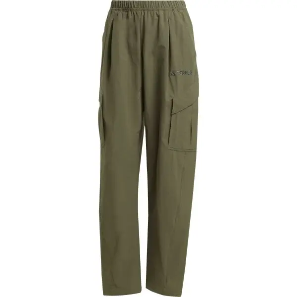 adidas adidas CARGO PANTS Дамски туристически панталони, khaki, размер