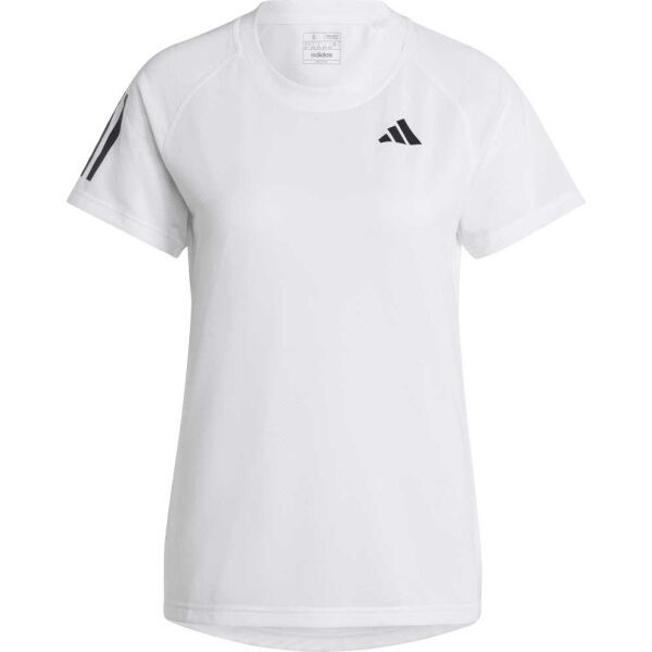 adidas adidas CLUB TEE Дамска тениска за тенис, бяло, размер