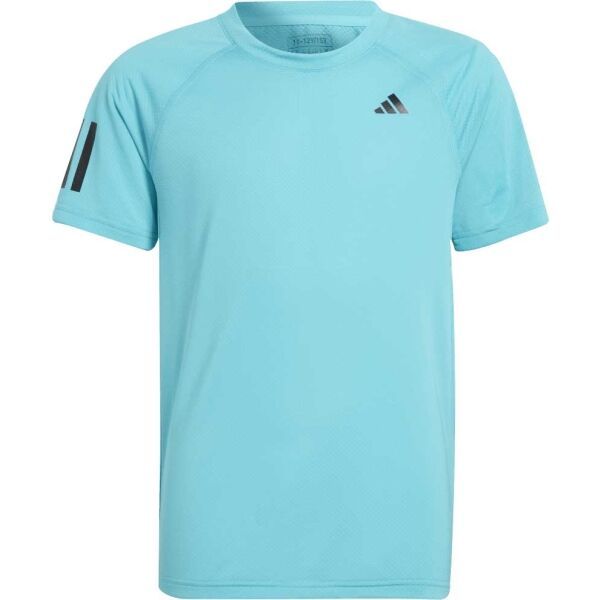 adidas adidas CLUB TEE Тениска за тенис за момичета, тюркоазено, размер