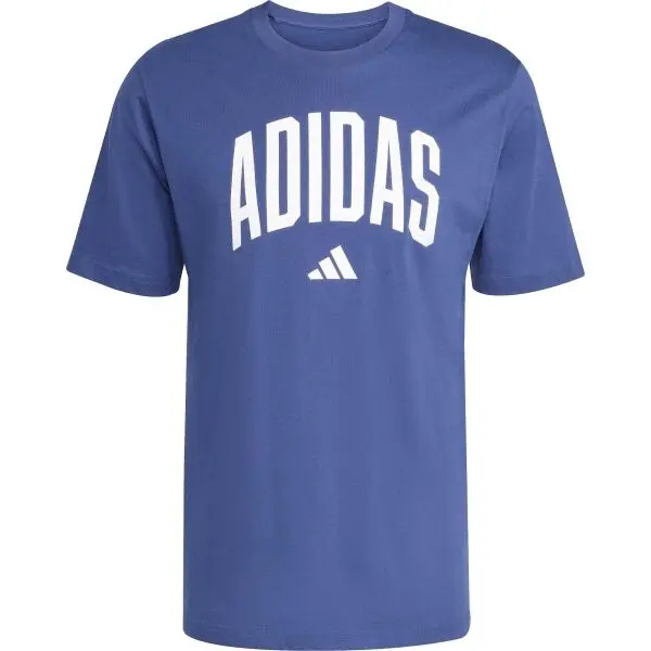 adidas adidas COLLEGIATE TEE Мъжка тениска, тъмносин, размер