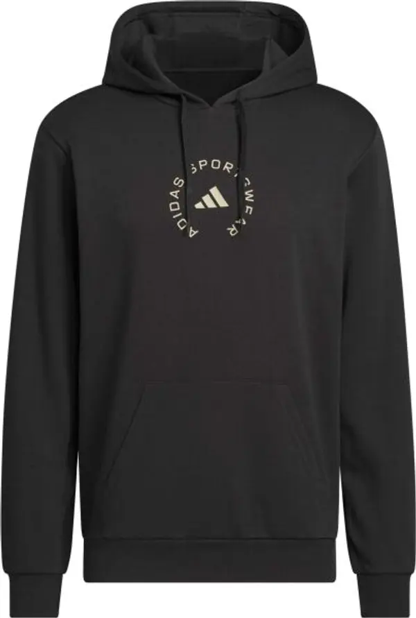 adidas adidas COLOR CONNECT HOODED M Мъжки суитшърт, черно, размер