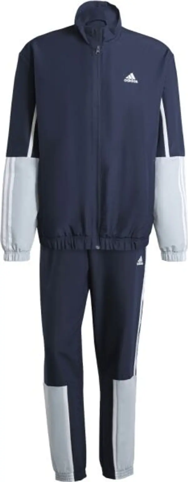 adidas adidas COLORBLOCK 3-STRIPES TRACKSUIT Мъжки спортен екип, тъмносин, размер