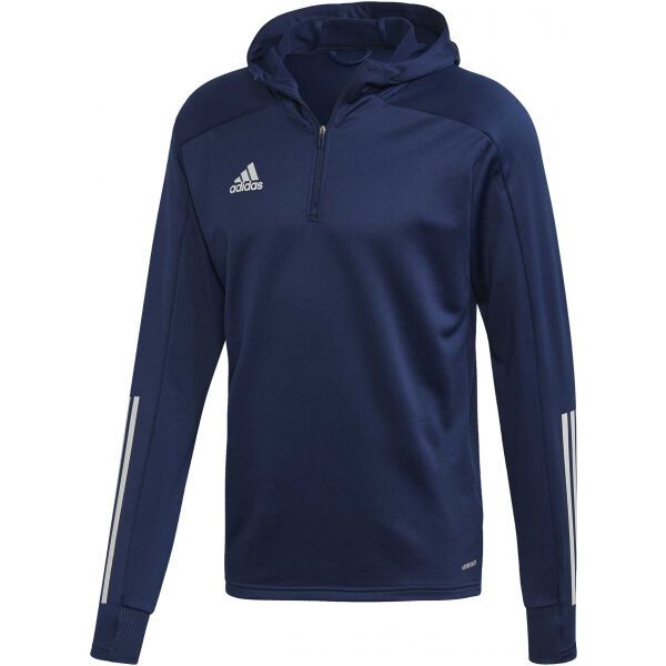 adidas adidas CON20 TK HOOD Мъжки футболен суитшърт, тъмносин, размер