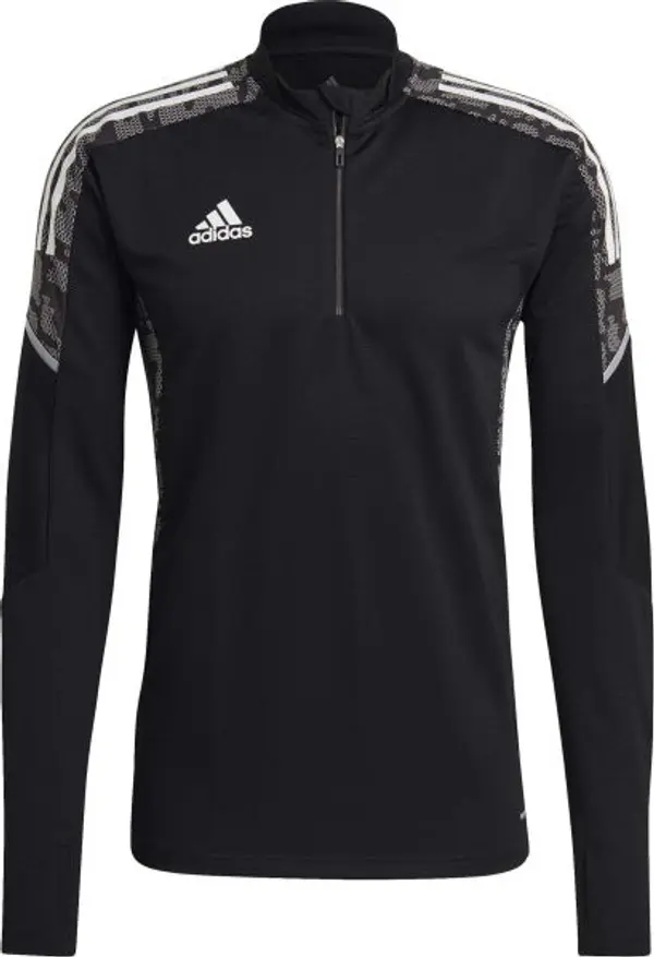 Adidas adidas CONDIVO21 TRAINING TOP Мъжка футболна блуза, черно, размер