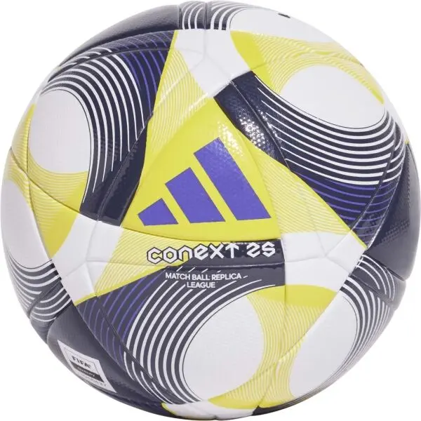 Adidas adidas CONEXT 25 LEAGUE Футболна топка, бяло, размер