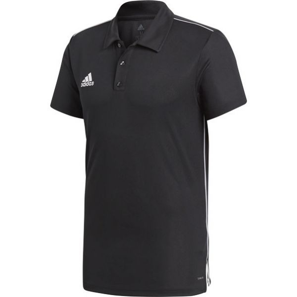 adidas adidas CORE18 POLO Тениска с яка, черно, размер