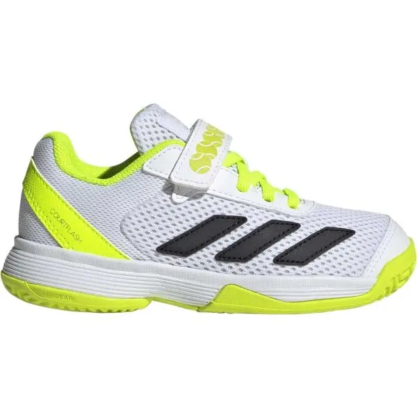 adidas adidas COURTFLASH K COMFORT CLOSURE Детски обувки за тенис, бяло, размер