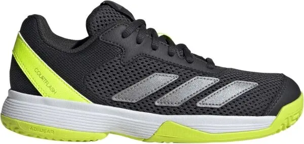 adidas adidas COURTFLASH K Детски обувки за тенис, черно, размер 39 1/3