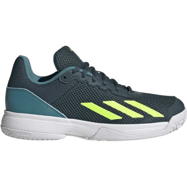 adidas adidas COURTFLASH K Детски обувки за тенис, зелено, размер 36 2/3
