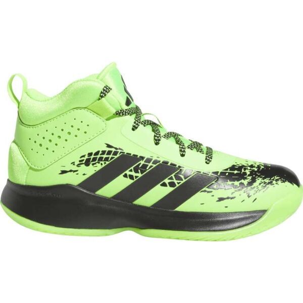 adidas adidas CROSS EM UP 5 K WIDE Баскетболни обувки за момчета, зелено, размер 35.5