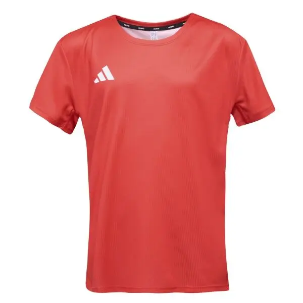 Adidas adidas CU RUN TEE SB W Дамска тениска за бягане, червено, размер