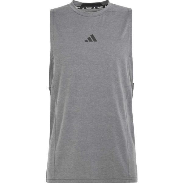 adidas adidas DESIGNED FOR TRAINING TANK Мъжки тренировъчен потник, сиво, размер