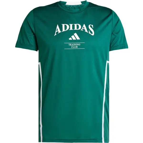 adidas adidas DESIGNED FOR TRAINING TEE Мъжка тениска за тренировки, зелено, размер
