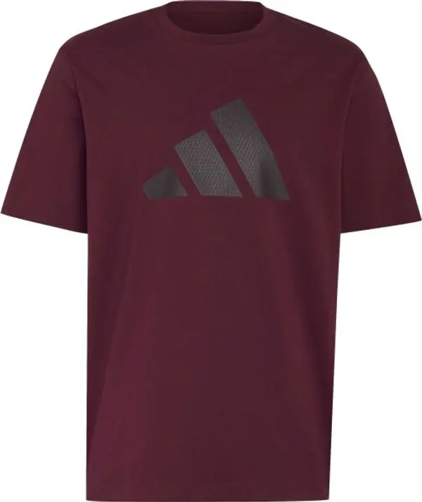 adidas adidas DOT LOGO TEE M Мъжка тениска, винен, размер