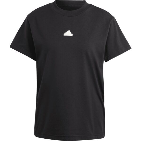 adidas adidas EMBROIDERED T-SHIRT Дамска тениска, черно, размер
