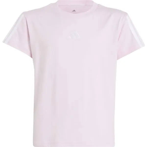 Adidas adidas EMBROIDERED T-SHIRT Дамска тениска, розово, размер