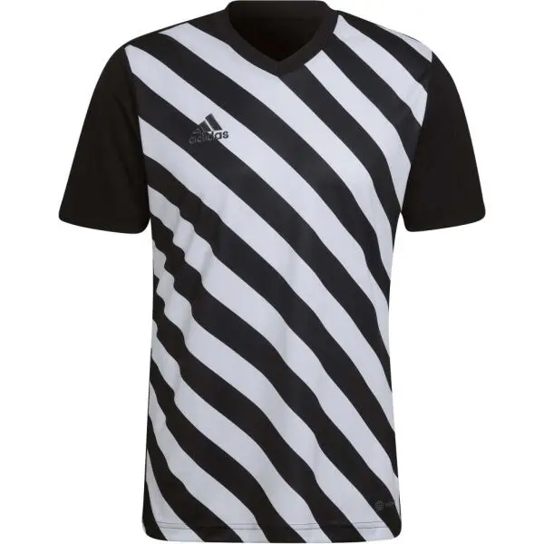 adidas adidas ENT22 GFX JSY Мъжка футболна фланелка, черно, размер