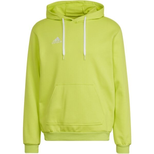 adidas adidas ENT22 HOODY Мъжки футболен суитшърт, светло-зелено, размер