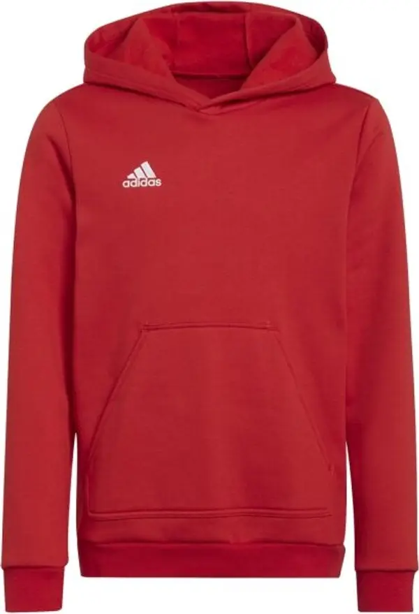 adidas adidas ENT22 HOODY Y Младежки футболен суитшърт, червено, размер