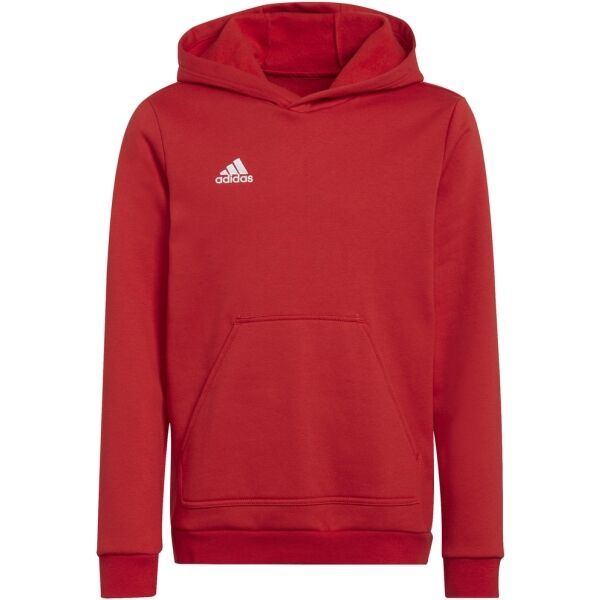 adidas adidas ENT22 HOODY Y Младежки футболен суитшърт, червено, размер
