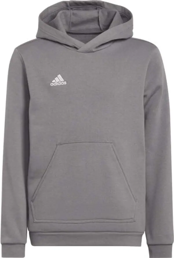 adidas adidas ENT22 HOODY Y Младежки футболен суитшърт, сиво, размер