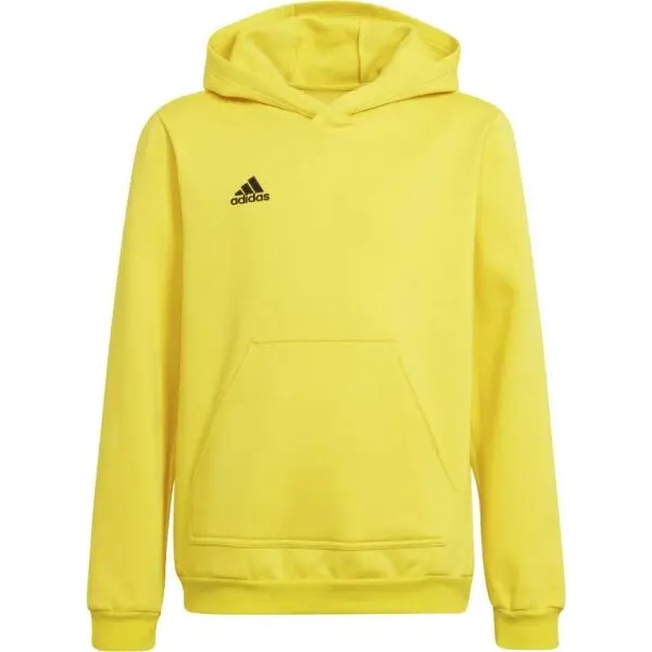 Adidas adidas ENT22 HOODY Y Младежки футболен суитшърт, жълто, размер