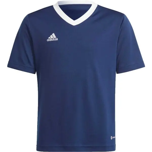 Adidas adidas ENT22 JSY Y Юношеска футболна фланелка, тъмносин, размер