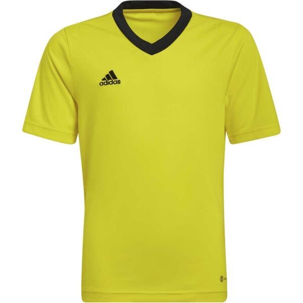 adidas adidas ENT22 JSY Y Юношеска футболна фланелка, жълто, размер