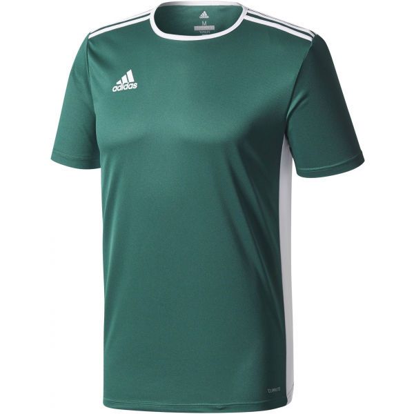 adidas adidas ENTRADA 18 JSY Мъжка футболна фланелка, тъмнозелено, размер