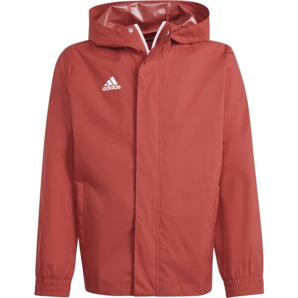 adidas adidas ENTRADA 22 ALL-WEATHER Яке за момчета, червено, размер