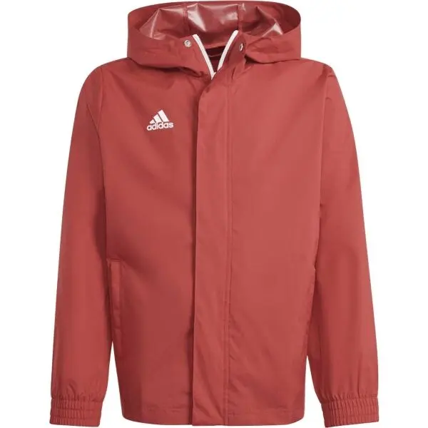 Adidas adidas ENTRADA 22 ALL-WEATHER Яке за момчета, червено, размер