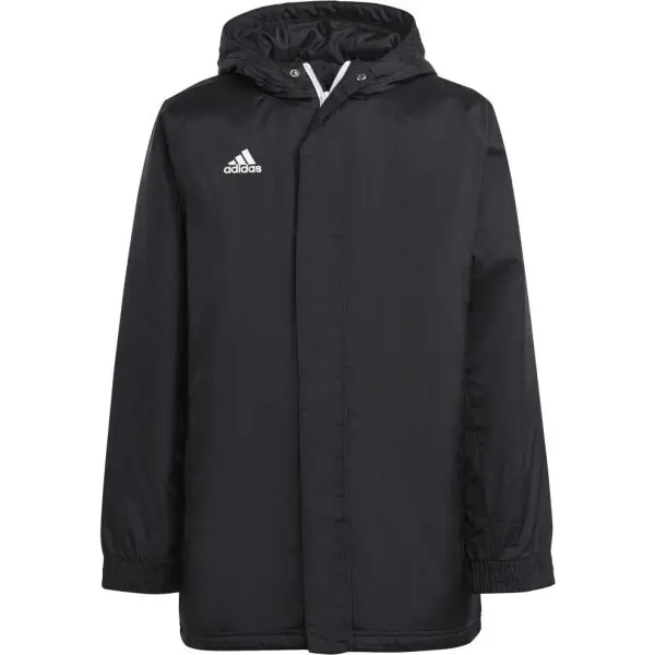adidas adidas ENTRADA 22 STADIUM JACKET Юношески футболен суитшърт, черно, размер