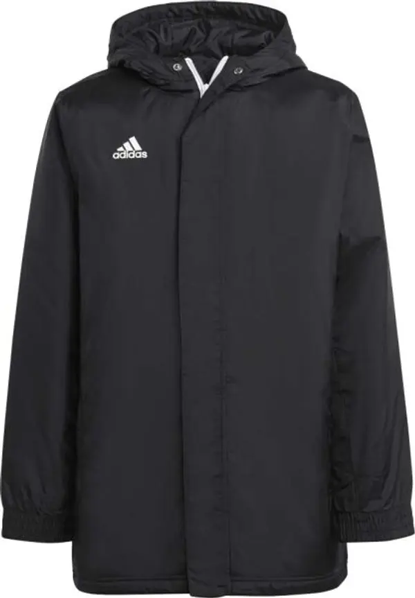 adidas adidas ENTRADA 22 STADIUM JACKET Юношески футболен суитшърт, черно, размер