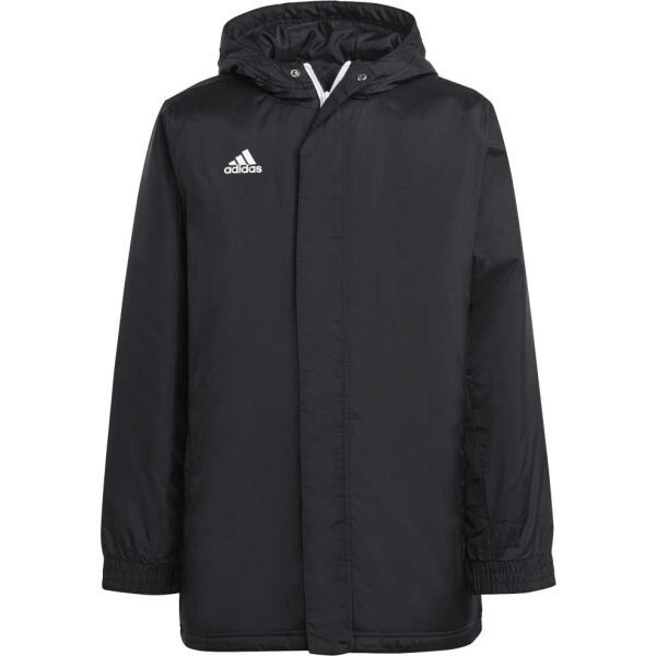 adidas adidas ENTRADA 22 STADIUM JACKET Юношески футболен суитшърт, черно, размер