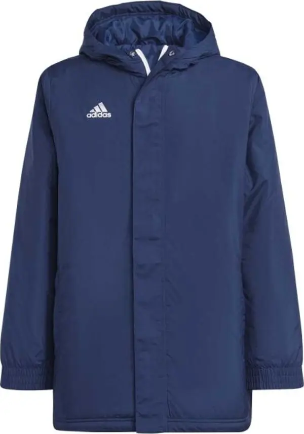 adidas adidas ENTRADA 22 STADIUM JACKET Юношески футболен суитшърт, тъмносин, размер