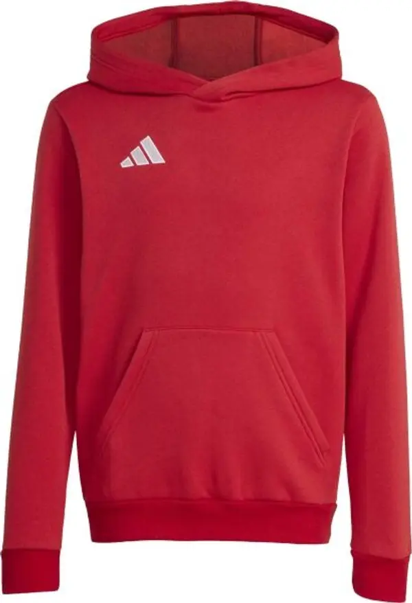 adidas adidas ENTRADA 26 HOODY Y Детски суитшърт, червено, размер
